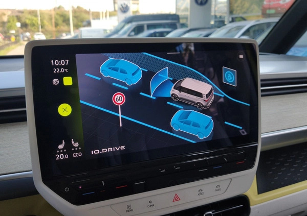 Volkswagen ID.Buzz cena 248250 przebieg: 6500, rok produkcji 2022 z Pajęczno małe 562